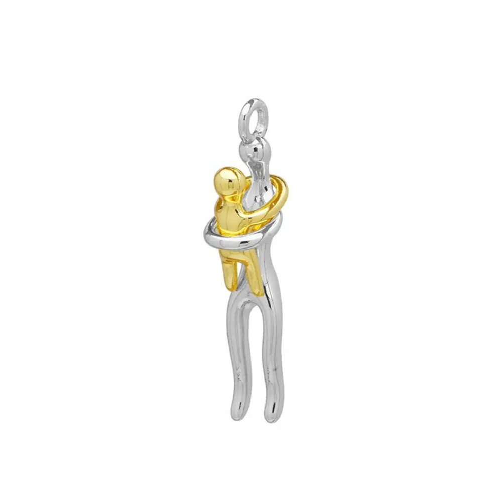 Mommy and Me Hug Necklace
