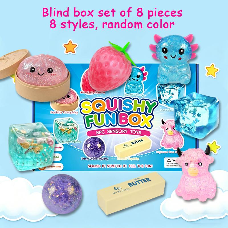 Squishy Fun Box – 8pc Sensory Set